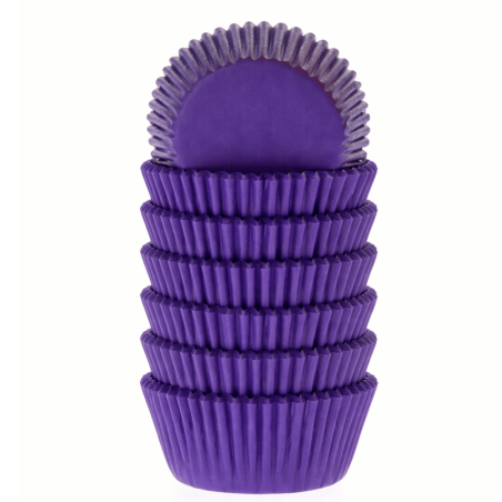 500 purple paper cupcake liners