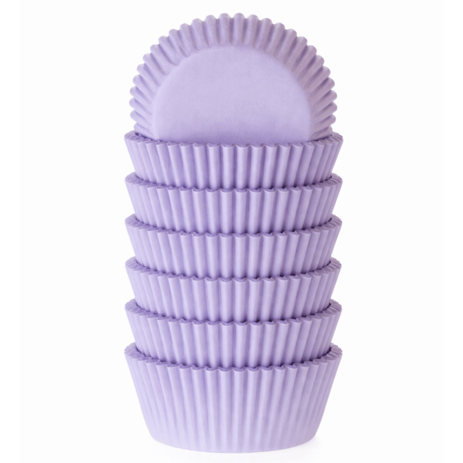 500 paper cupcake liners, lilac, 5 cm