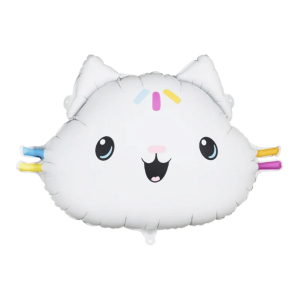 cakey cat foil balloon from gabby's dollhouse