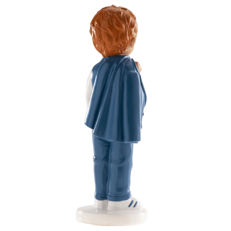 First Communion figurine for cake - back view
