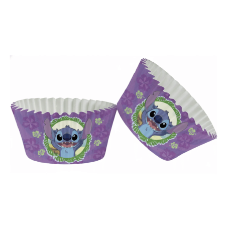 Stitch cupcake cases