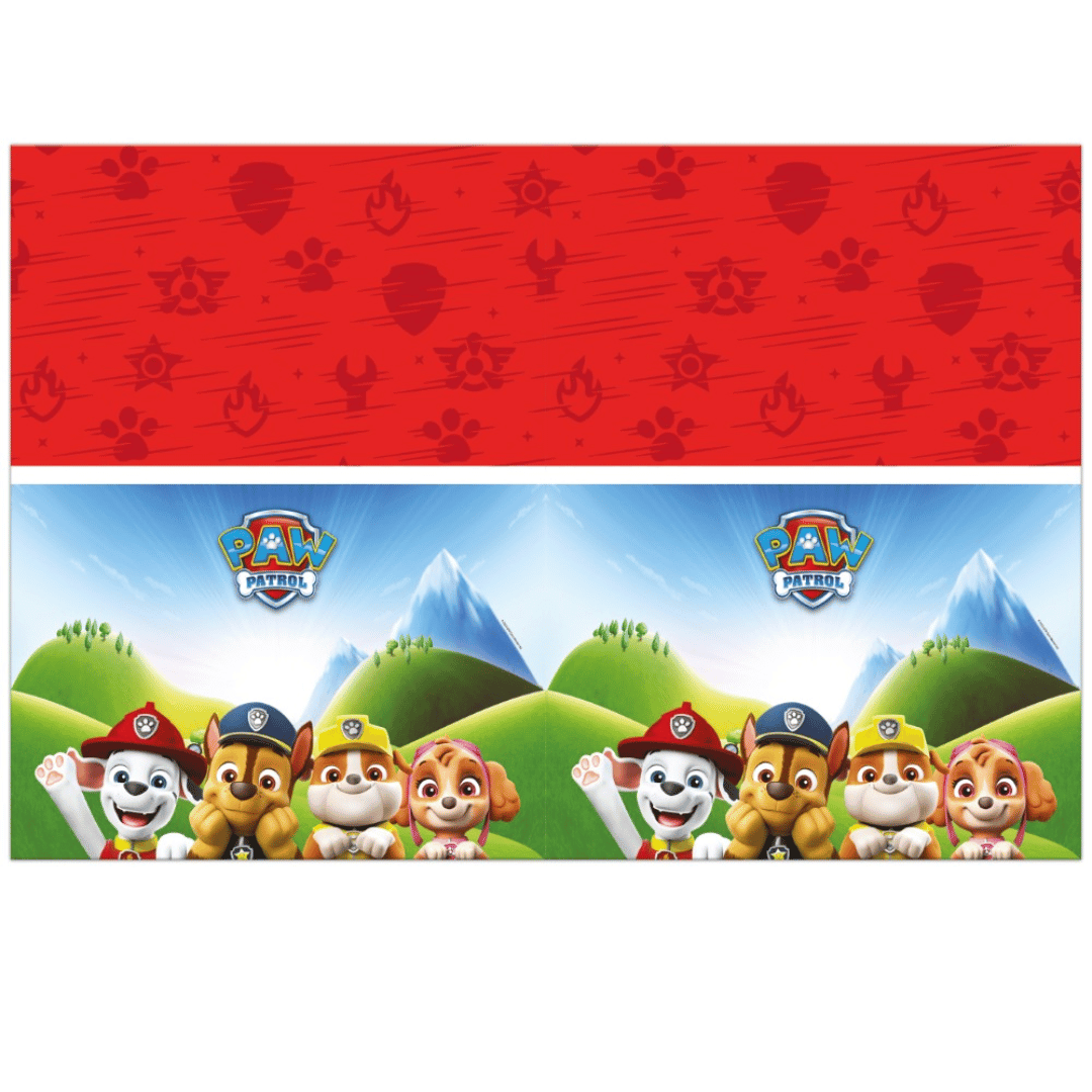 Paw Patrol paper tablecloth | Birthday decoration