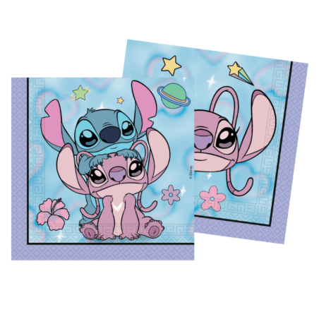 Stitch paper napkins for birthday decorations x20