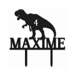 Customizable Dinosaur Cake Topper