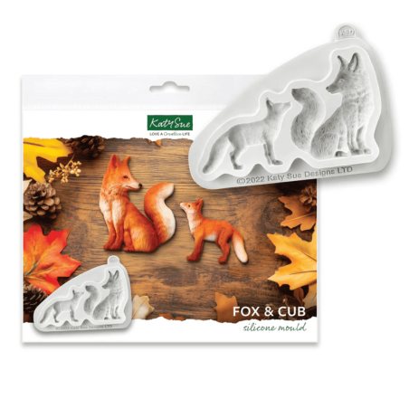 silicone modeling mold of foxes