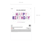 Happy birthday balloons