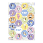 Mini edible disc for cupcakes and bluey cake
