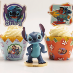 Stitch cake decoration with Disney figurine