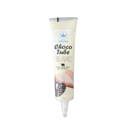 white choco tube silkytop