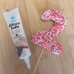 white chocolate tube