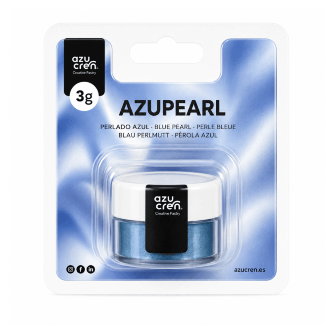 pearl blue powdered food coloring