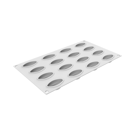 Mini silicone mold for trompe l'oeil cocoa x16 cavities