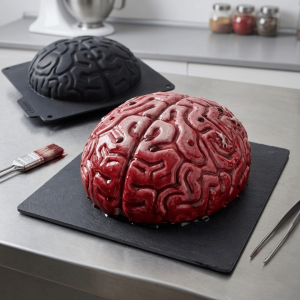 Halloween brain cake idea