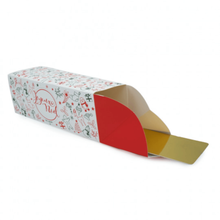 Christmas log box and gold base