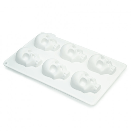 3D silicone skull cake mold