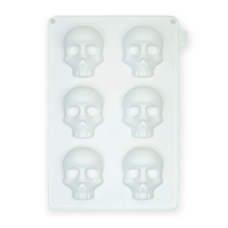 3D mini skull cake mold