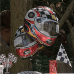 Giant inflatable balloon for Formula 1 birthday decorations