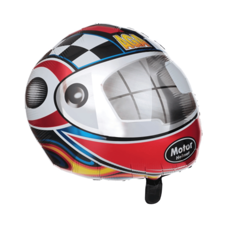 Giant inflatable Formula 1 helmet balloon - Ø45cm