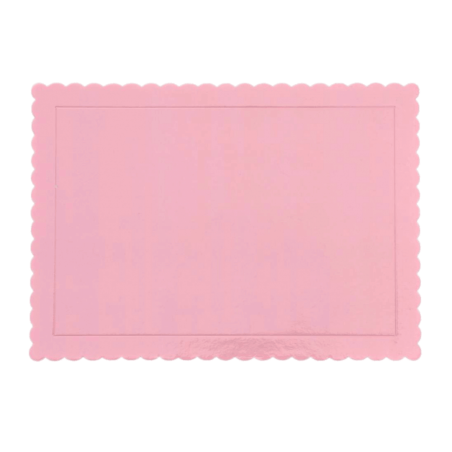 baby sugar pink rectangular tray