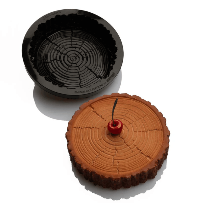 Foresta silicone mold for Pavoni log cake