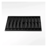 Silicone mold for trompe l'oeil vanilla pod x10