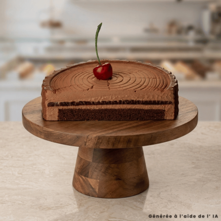 Log-shaped silicone cake mould Foresta, Ø18.5 cm