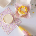 Baking paper sheets for bento cakes - 25 x 25 cm