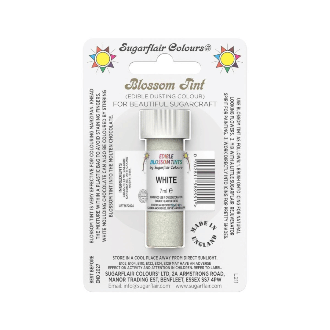 White powdered food coloring - Sugarflair