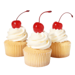 deco cupcakes cerise marasquin