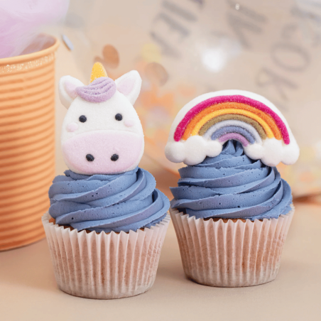 Unicorn Marshmallows x12 - birthday candy bar or birthday cake