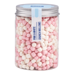 mini pink and white crunchy marshmallows