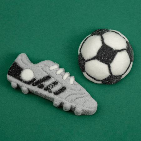 Football Marshmallows x12 - birthday candy bar or birthday cake