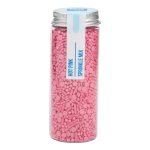 assortment of bright pink sprinkles PME