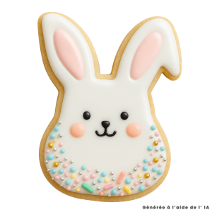 Rabbit head cookie cutter