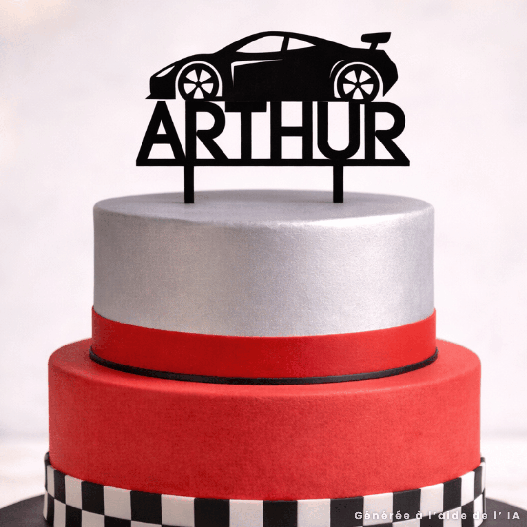 Cake Topper car to personalize