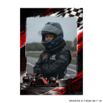 Customisable A4 edible Formula 1 photo to put on a cake
