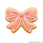 Bow cookie cutter 8 cm
