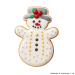 Snowman cookie cutter