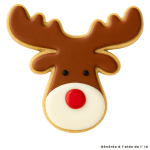 Reindeer head cookie cutter - Christmas