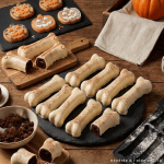 Bone-shaped mold for Halloween cookies and cakes