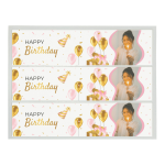 Edible outline for Happy Birthday cake