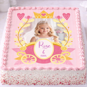 Edible photo A4 Carriage