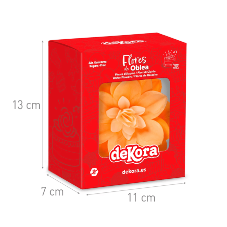 Wafer paper water lily flower for cake decoration Dekora
