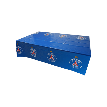 180x130 cm plastic tablecloth for PSG football club birthday party