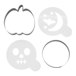 Wilton Halloween cookie cutters and stencils