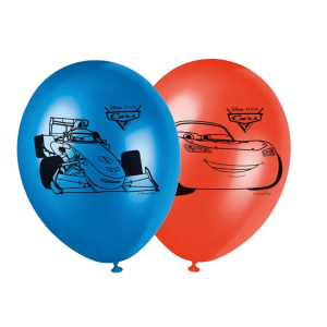 6 Cars birthday balloons - Birthday decoration