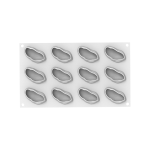 Pistachio trompe l'oeil silicone mold x12 - Silikomart