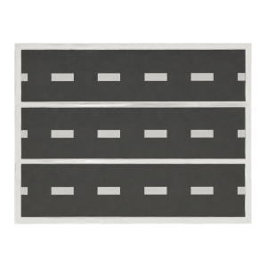 Road sugar cake outline