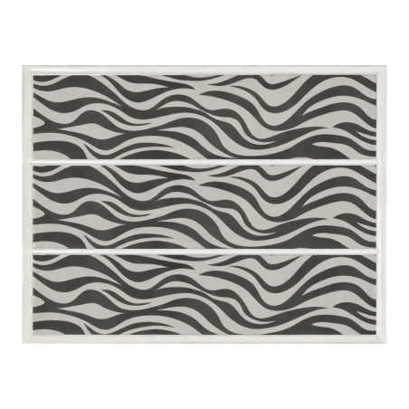 Zebra cake outline