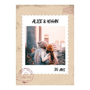 Edible photo A4 decor stamp